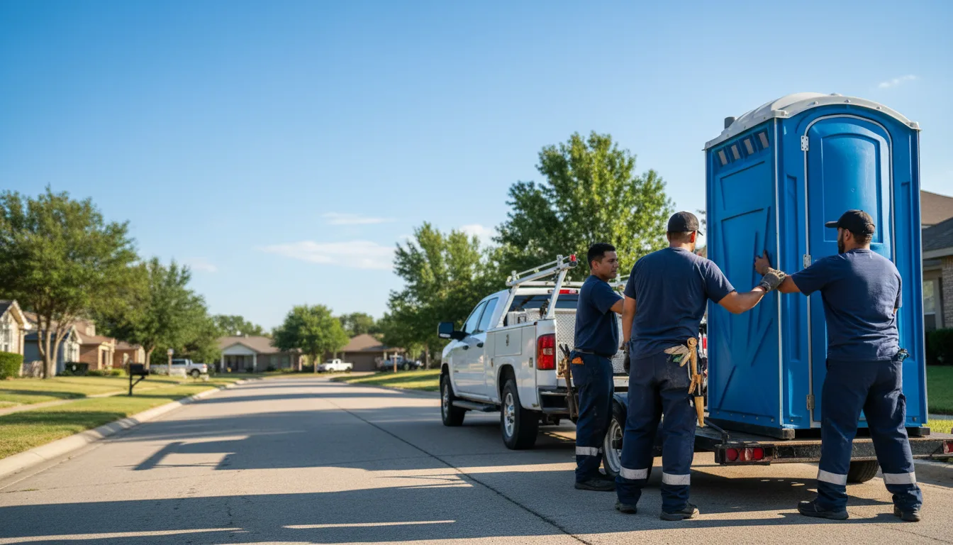 Portable Toilet Rental in Fayetteville, NC near me
